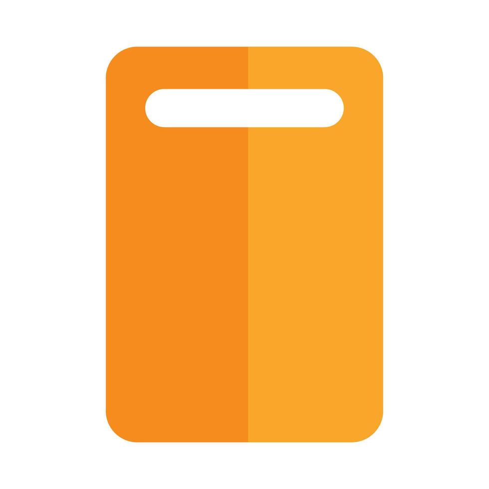 Cutting Board Icon Design vector