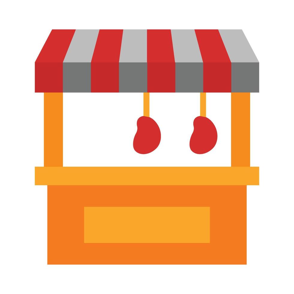 Butcher Shop Icon Design vector