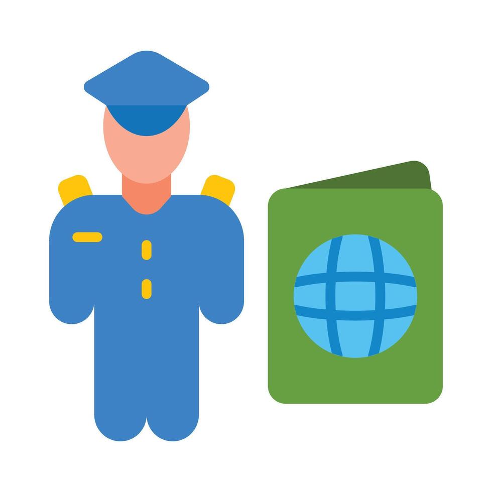 Security Control Icon Design vector