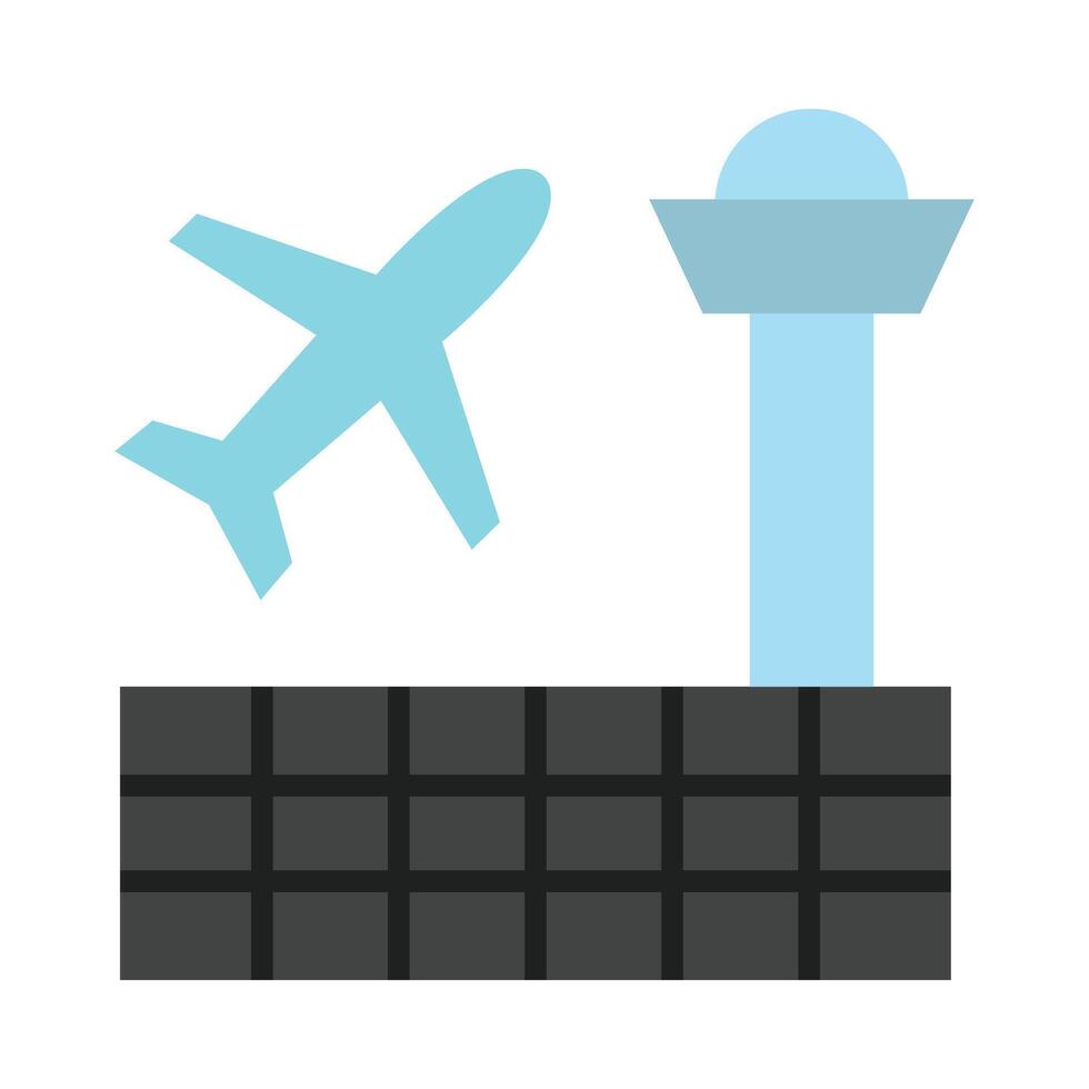 Airport Icon Design vector