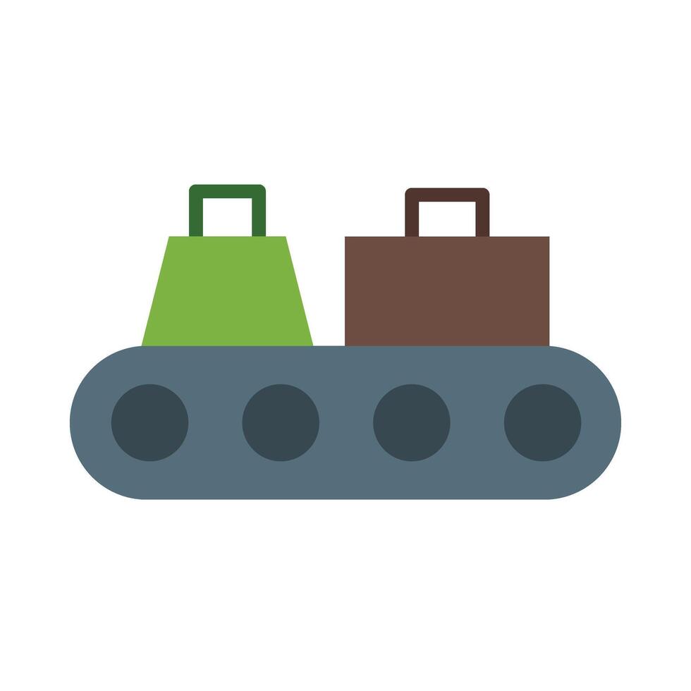 Conveyor Icon Design vector