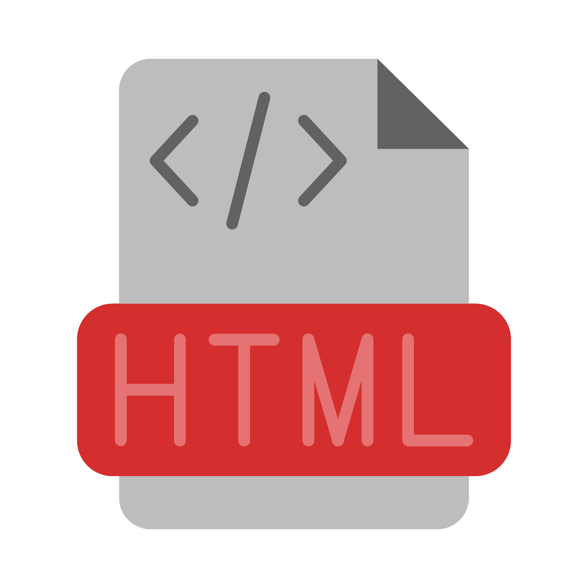 Html File Icon Design 46399724 Vector Art at Vecteezy