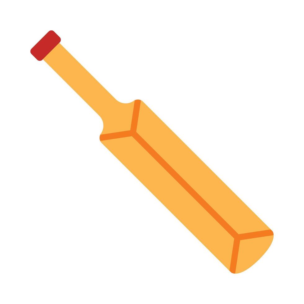 Cricket Bat Icon Design vector