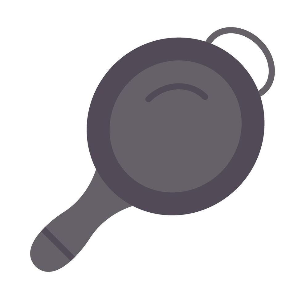 Frying Pan Icon Design vector