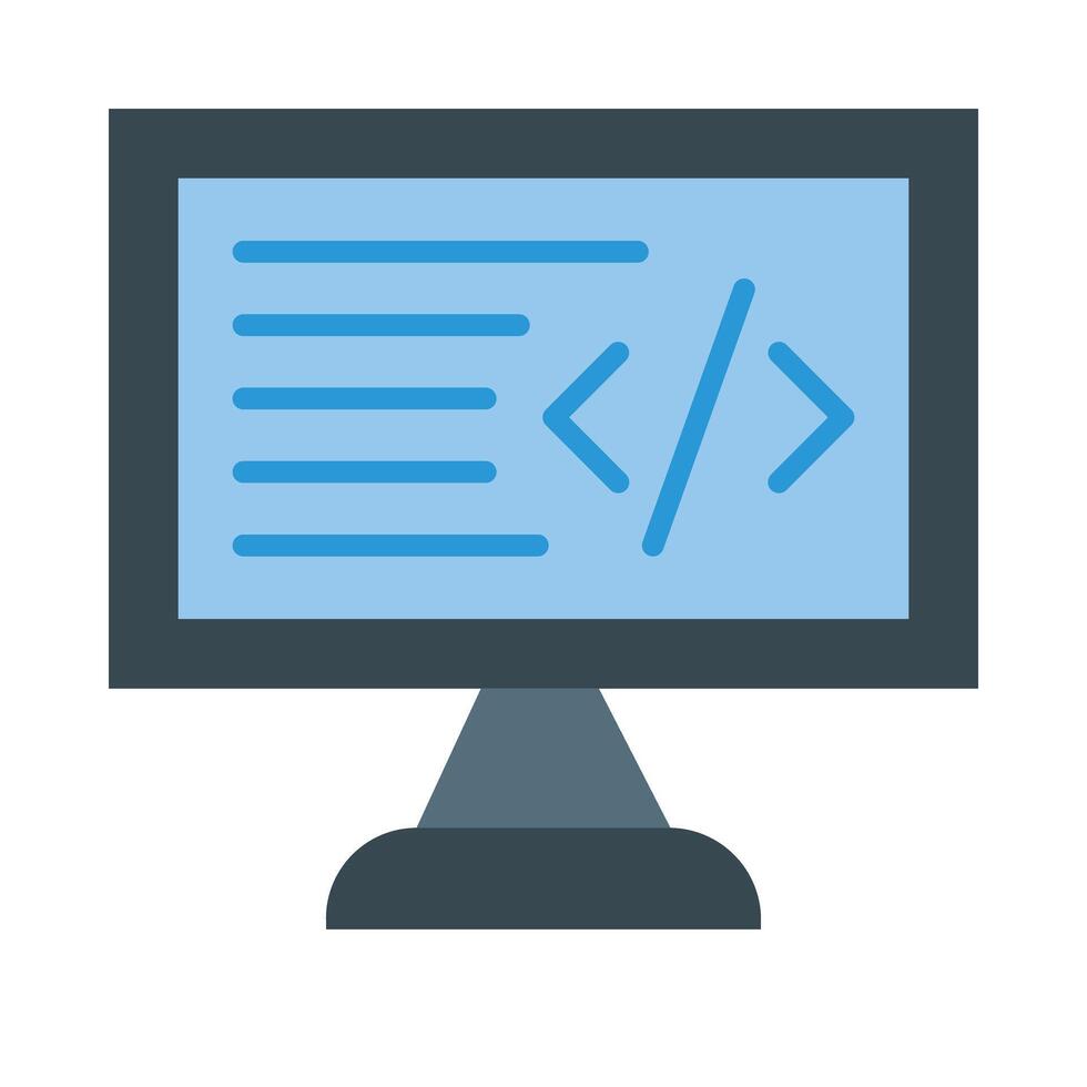 Programming Icon Design vector