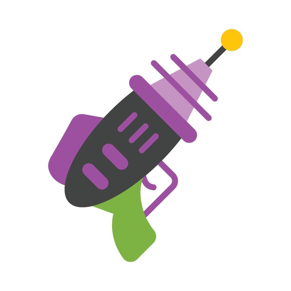 Laser Gun Icon Design vector