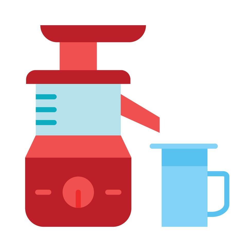 Food Blender Icon Design vector
