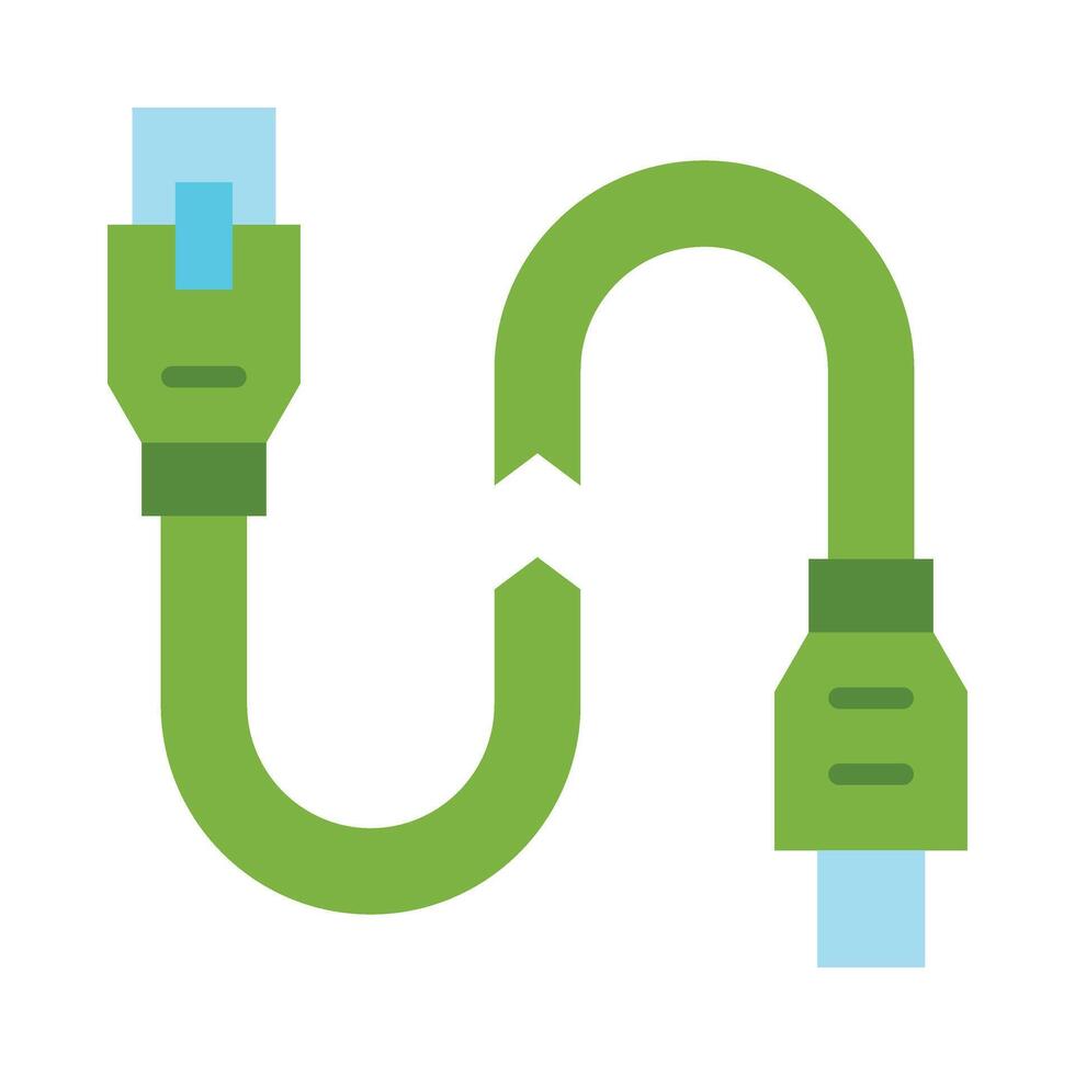 Broken Wire Icon Design vector