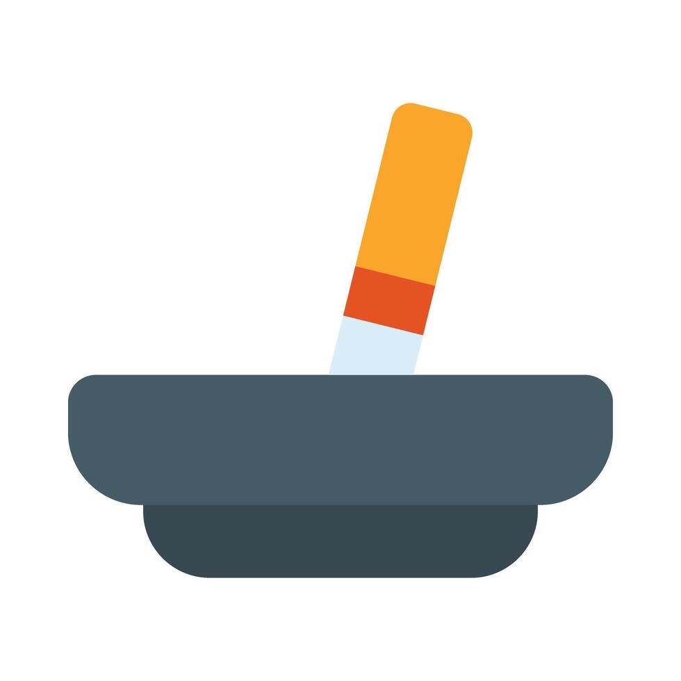 Ashtray Icon Design vector