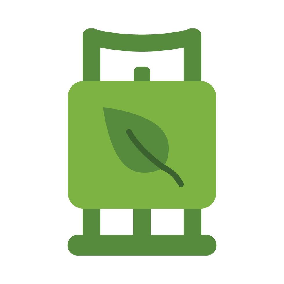 Biogas Icon Design vector