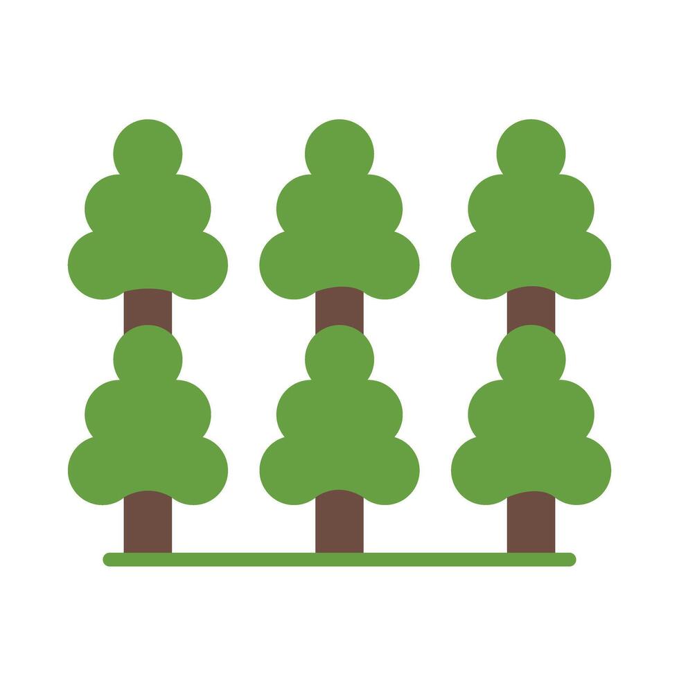 Forest Icon Design vector