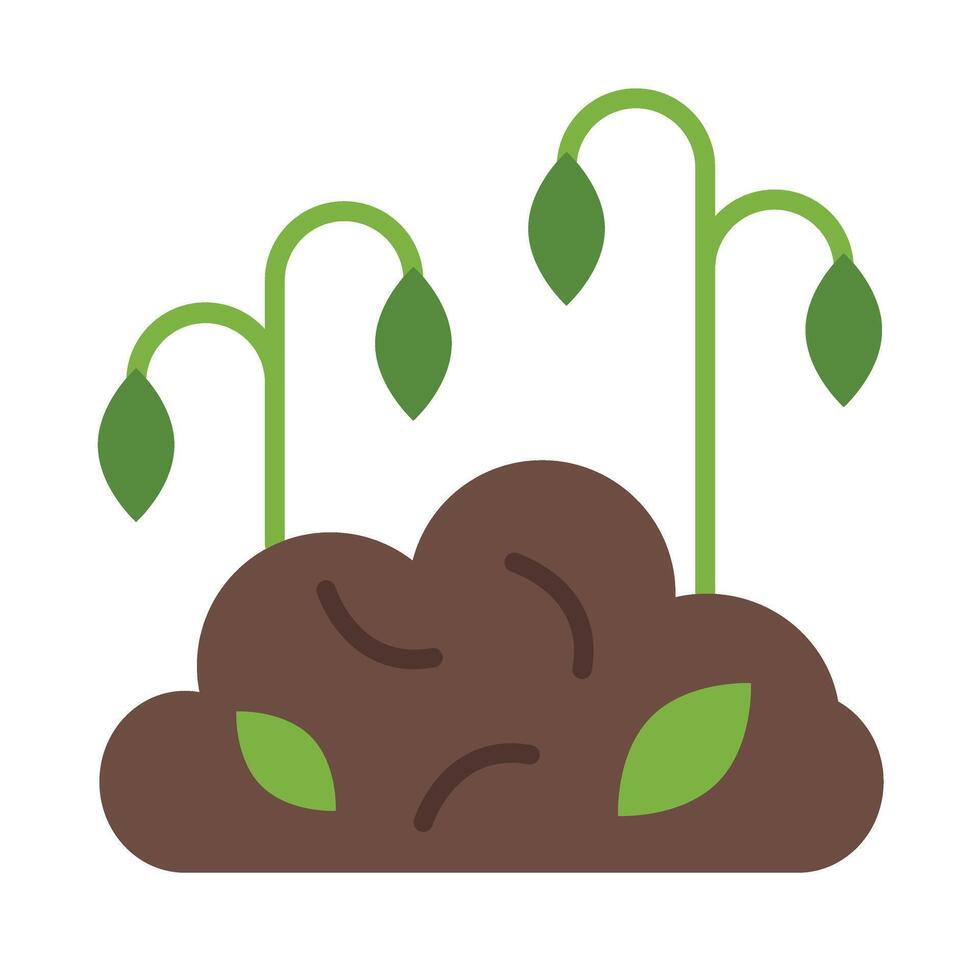 Agricultural Waste Icon Design vector