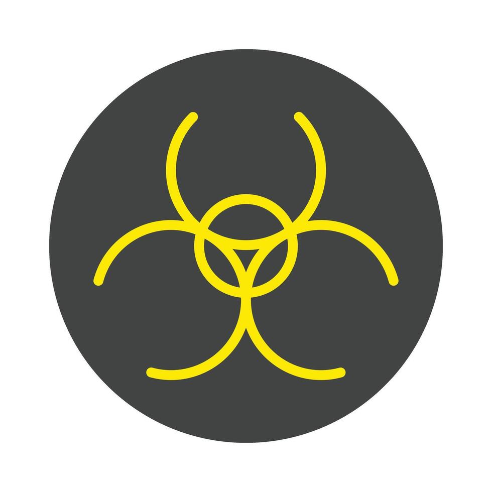 Contamination Icon Design vector