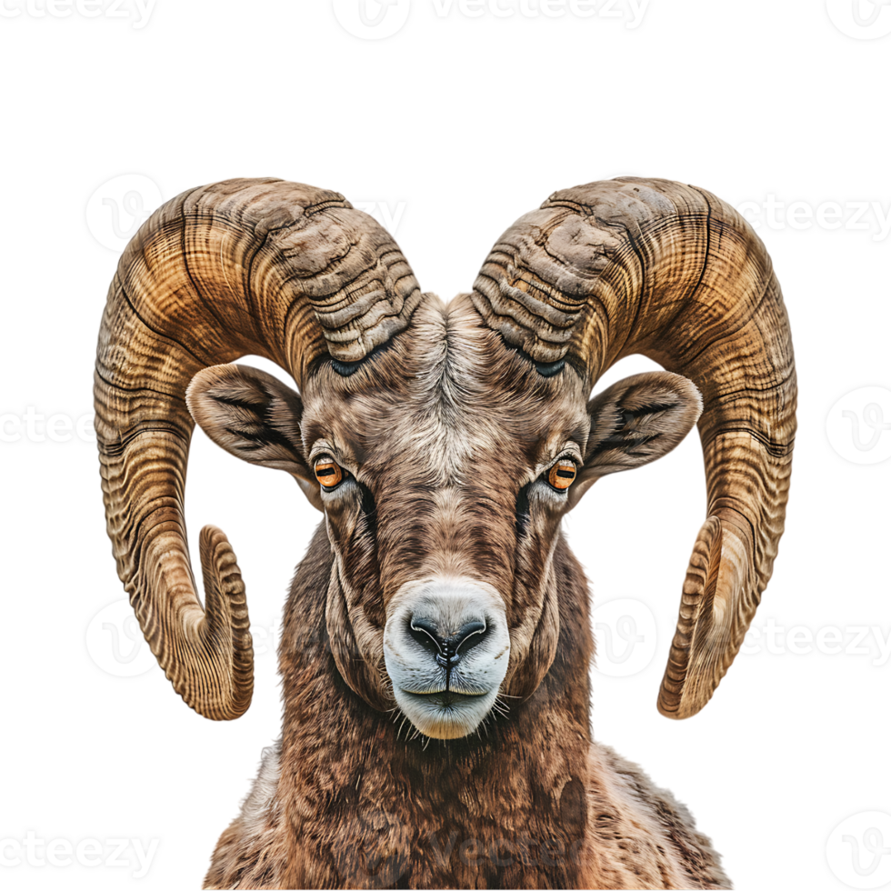 Bighorn sheep on Transparent Background png