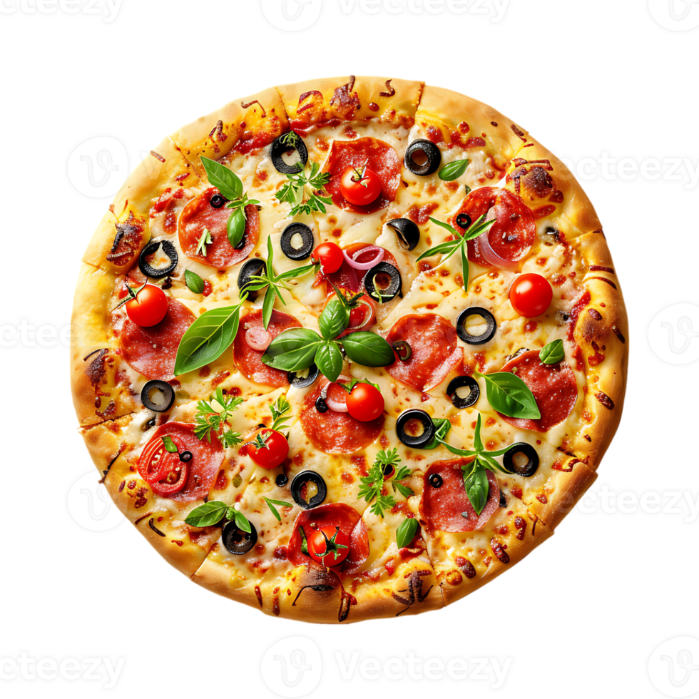 Pizza on Transparent Background png