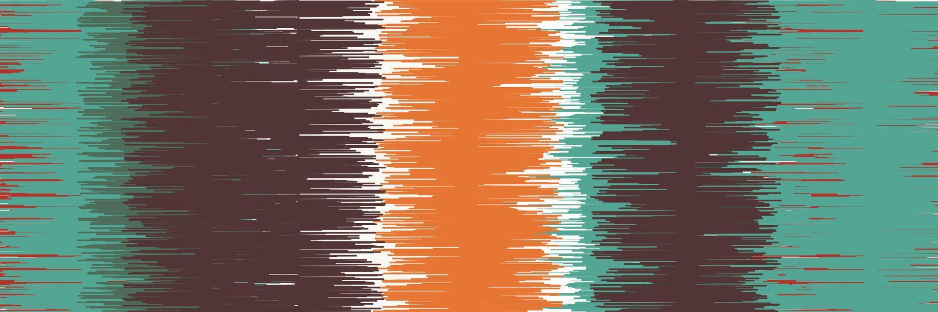 Motif folklore pattern Seamless Bandana print silk Motif embroidery, Pixel Ikat embroidery Design for Print jacquard slavic pattern folklore pattern kente arabesque vector