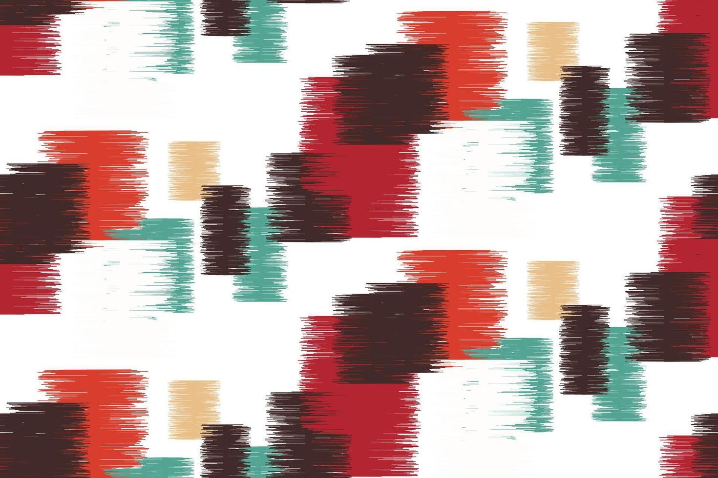 Tie dye pattern Seamless Mughal architecture Motif embroidery, Pixel Ikat embroidery Design for Print scarf hijab pattern kerchief Pixel Ikat Silk kurti model mughal patterns vector