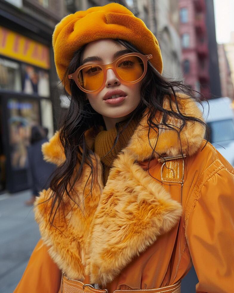 The vibrant life of street fashion photo