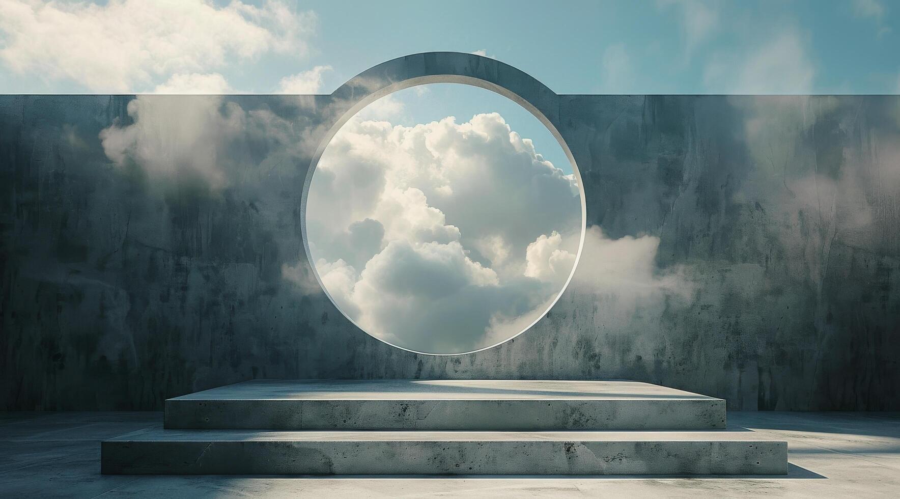 Circular Object in the Center photo