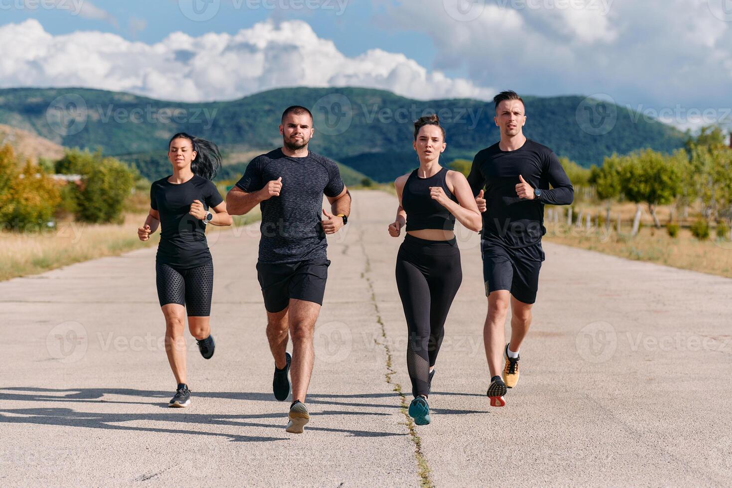 Preparation of the athletic team for the Athletic Marathon Journey photo