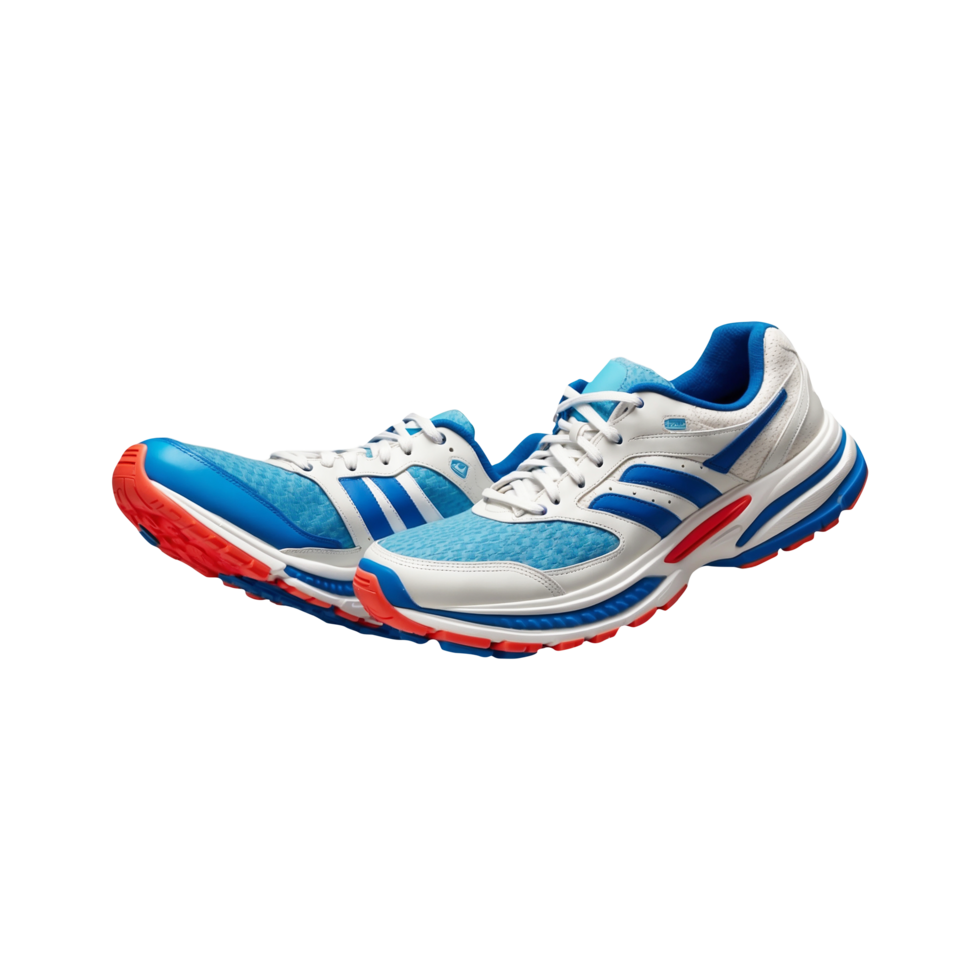 unique and Aesthetically colorful Premium Running Sports shoes, sneakers Isolated on a transparent background png