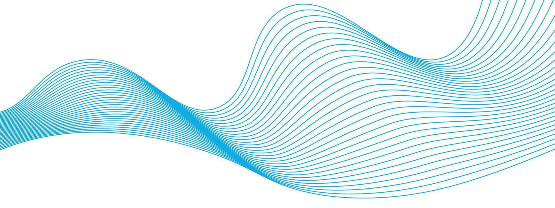 Abstract wavy line background, wavy pattern, stylish line art and web background design vector