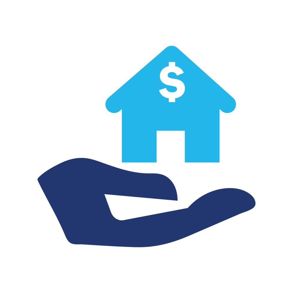 Home Loan Icon Illustration vector