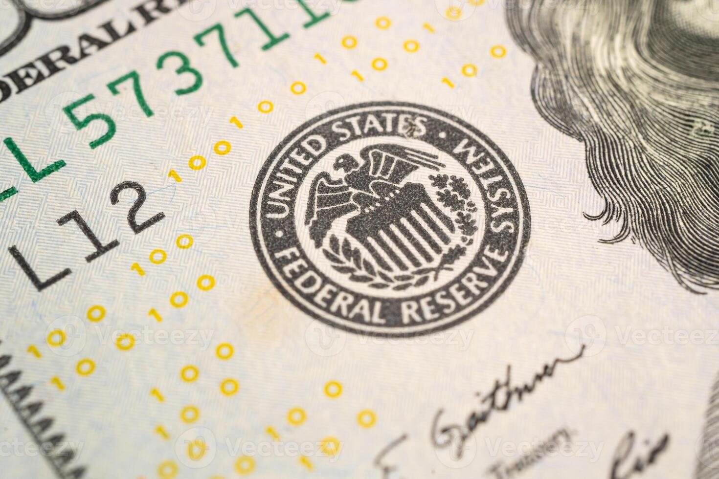 The Federal Reserve System, the central banking system of the United States of America. photo