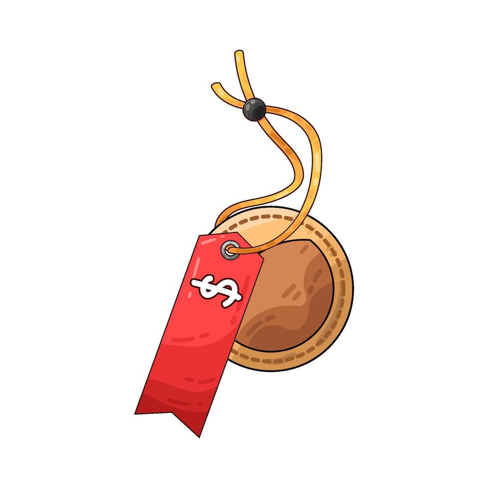Illustration of price tag vector