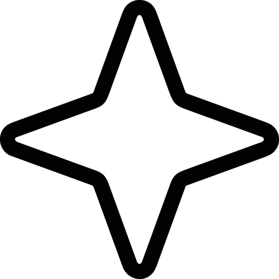 Star icon symbol image for rangking or rating reward Free vector