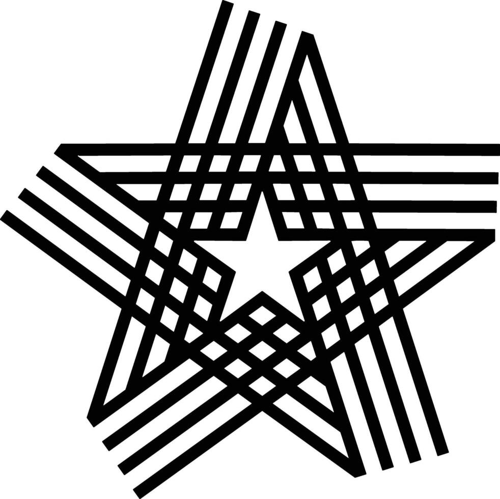 Star icon symbol image for rangking or rating reward Free vector