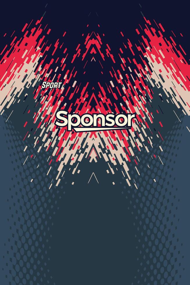 Background for Sport Jersey Sublimation Pattern Texture vector