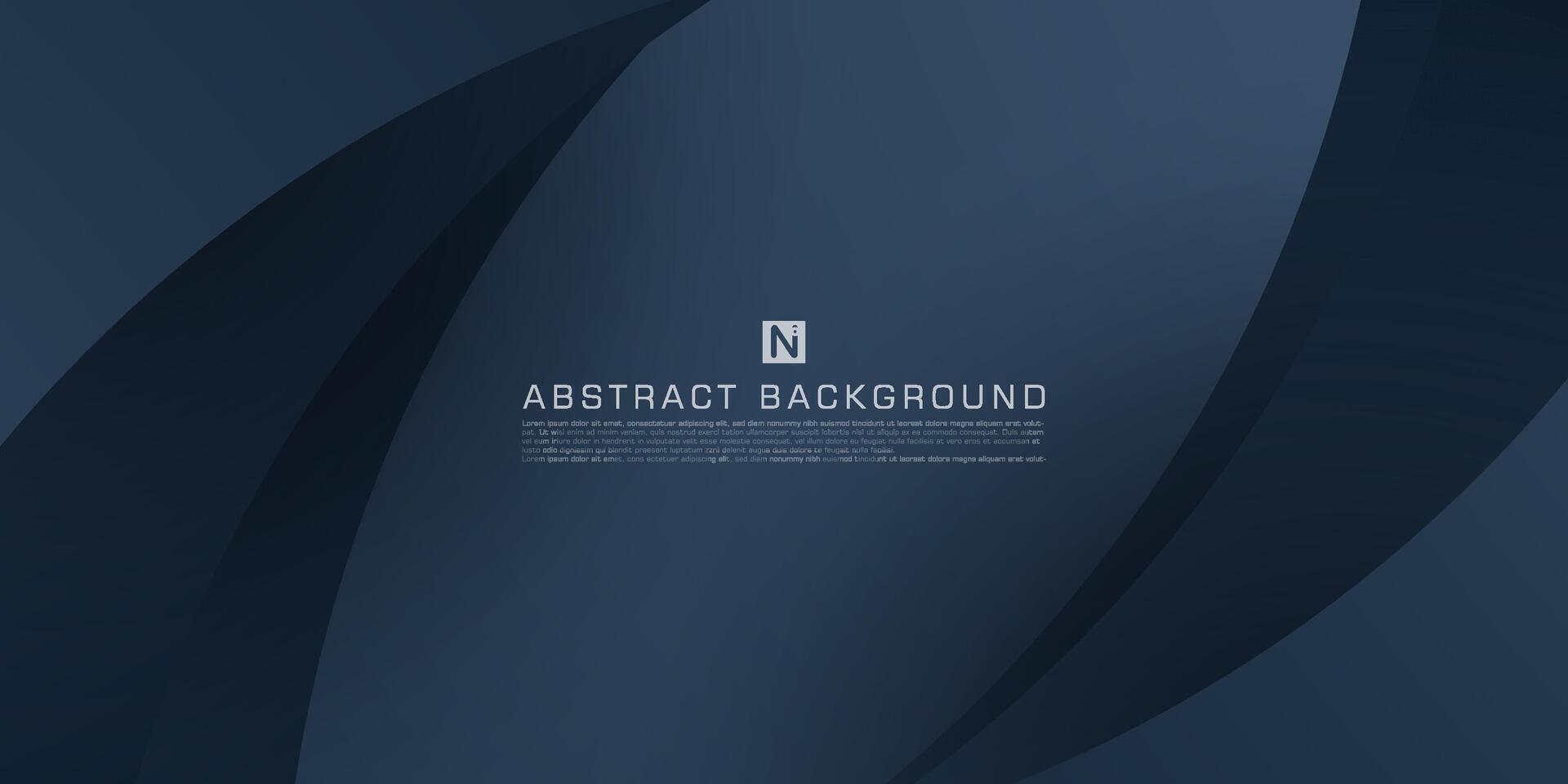 Abstract gray and black papercut curve on geometric 3d background design. Modern overlap futuristic background with shadow. Eps10 vector