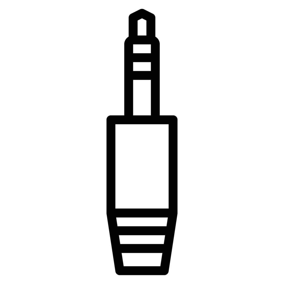 mini stereo icon line illustration vector