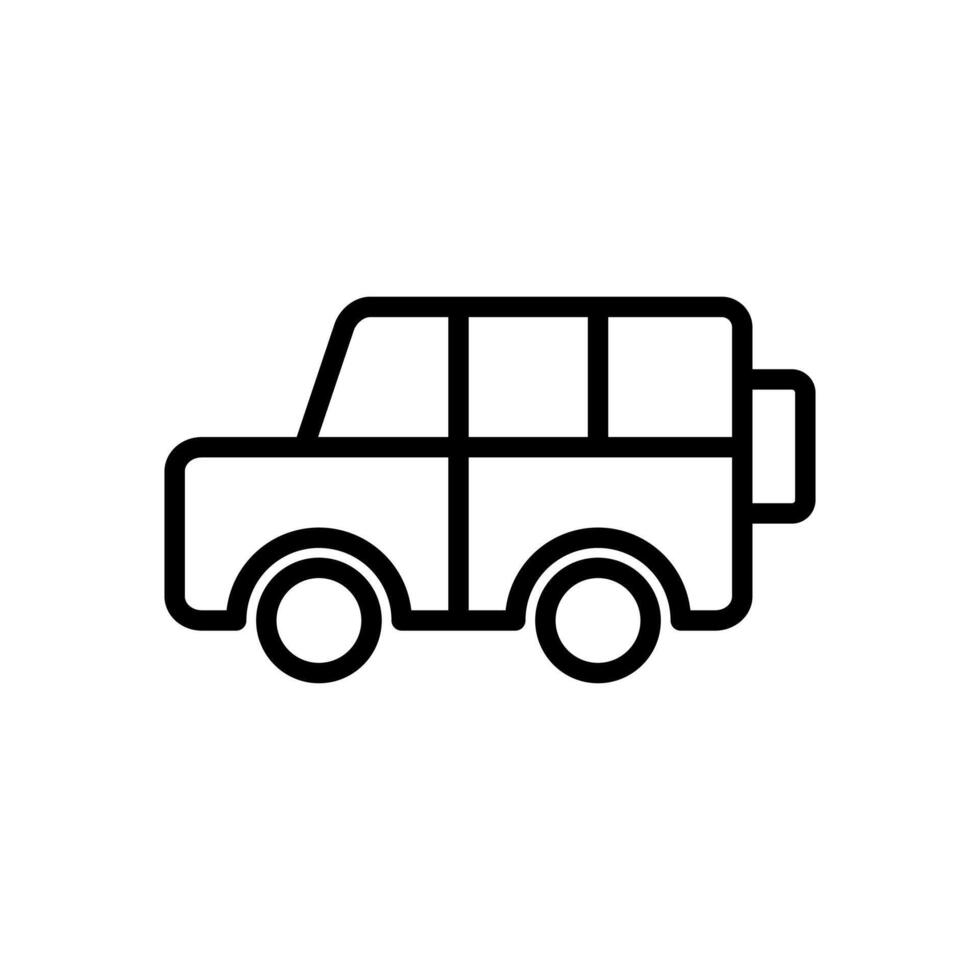 car icon symbol template vector