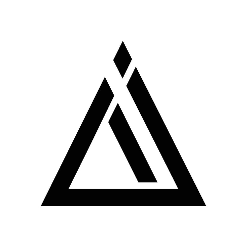 letter logo ai vector