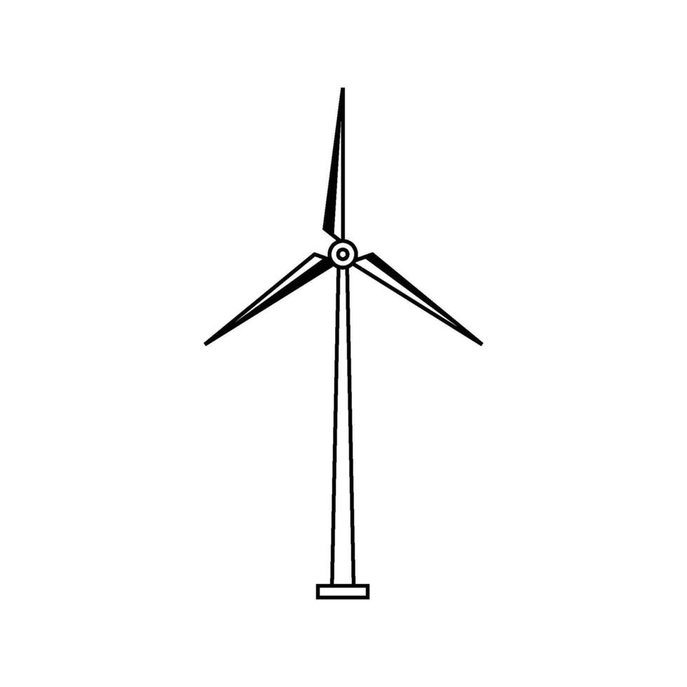 windmill icon illustration vector
