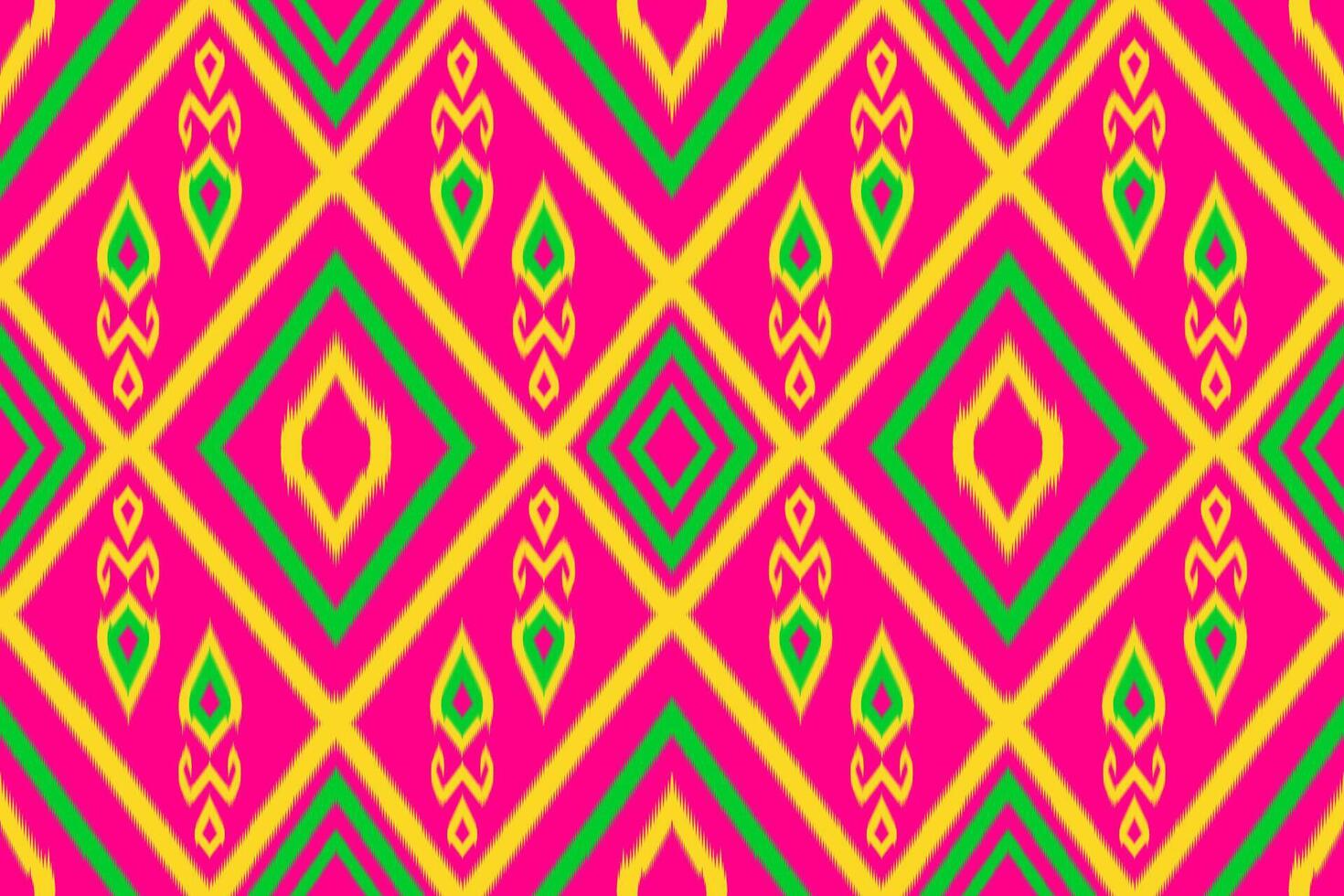 ikat abstract seamless pattern. ikat abstract style. ikat pattern design for background, wallpaper, textile, fabric, clothing, embroidery vector