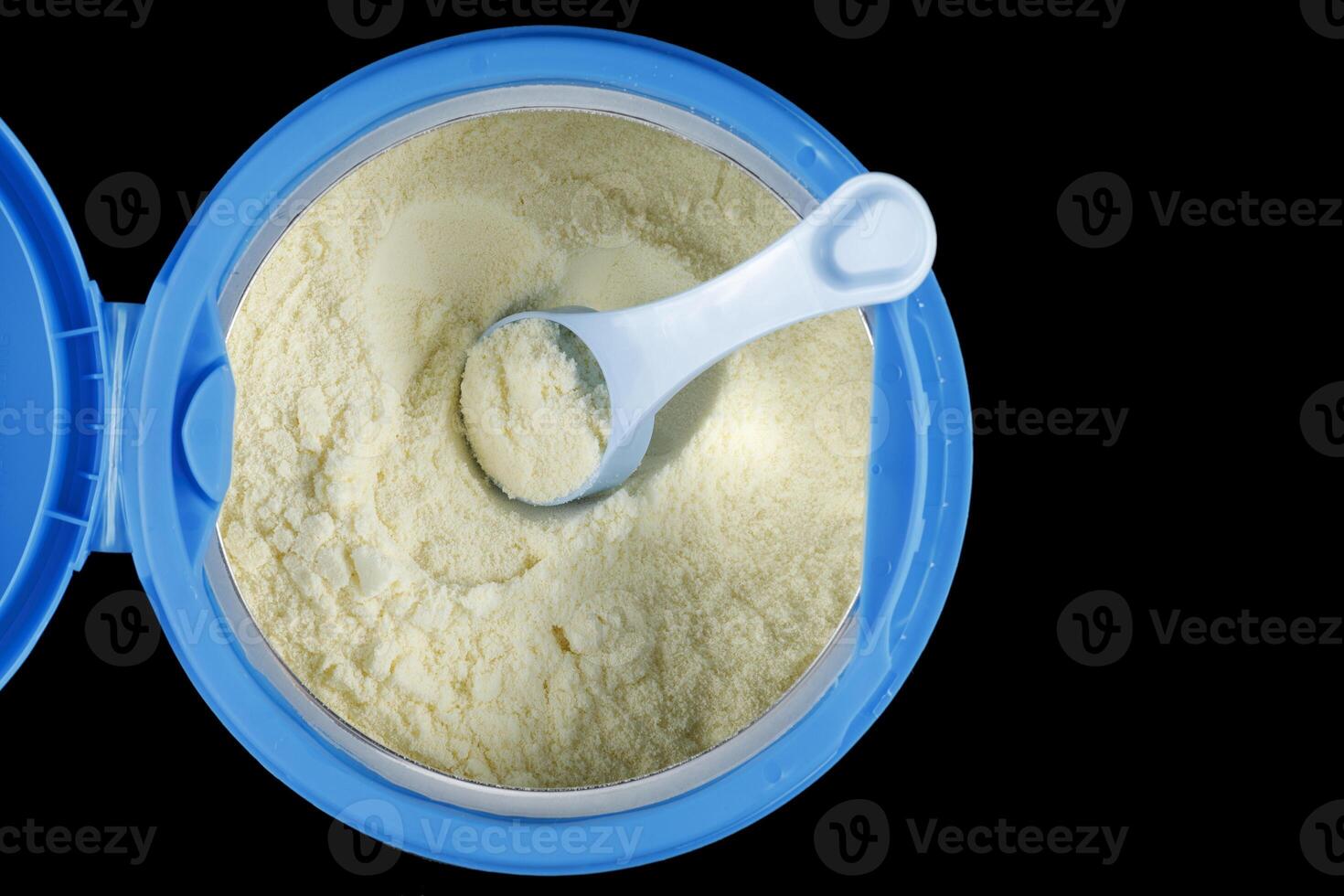 Deportes nutrición en un frasco. proteína polvo. foto