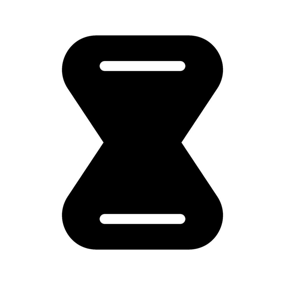 Hourglass Icon Symbol Design Illustration vector