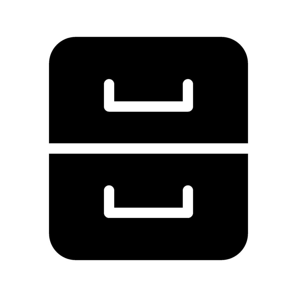 Drawer Icon Symbol Design Illustration vector