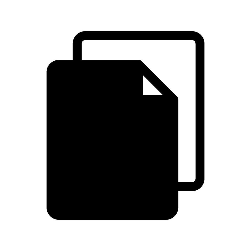 Page Icon Symbol Design Illustration vector