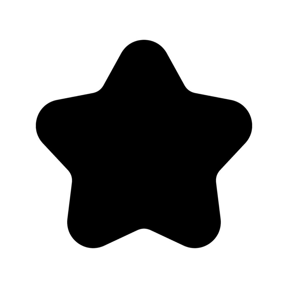 Star Icon Symbol Design Illustration vector