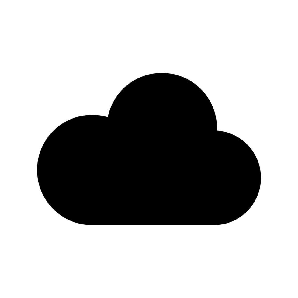 Cloud Icon Symbol Design Illustration vector