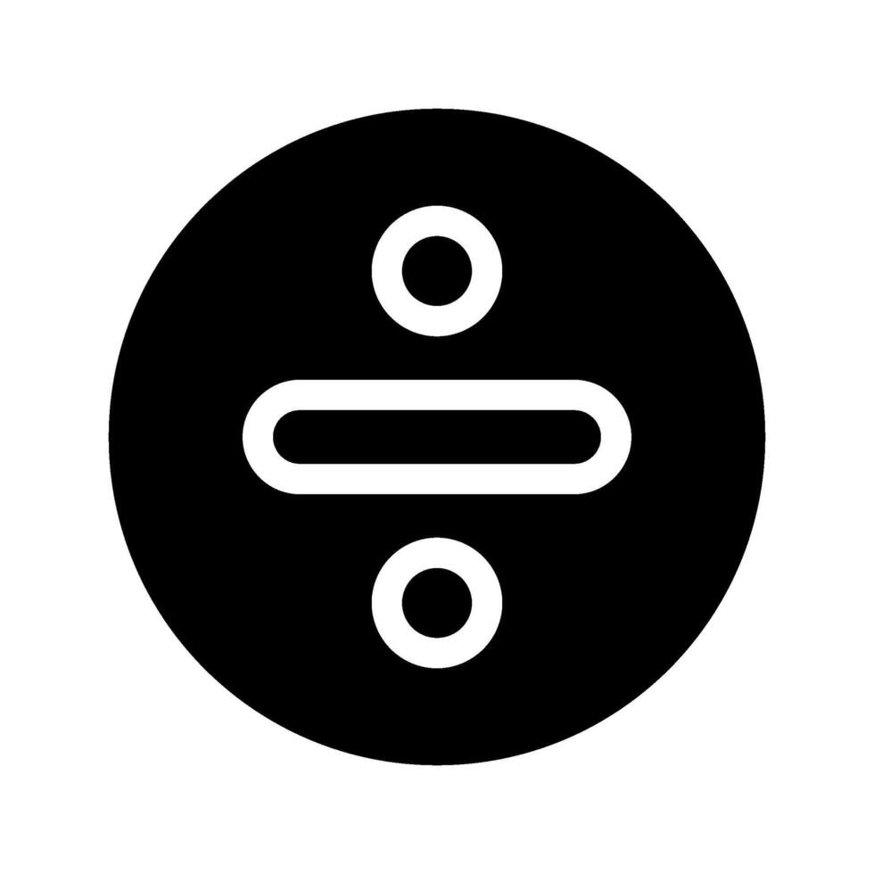 Division Icon Symbol Design Illustration vector