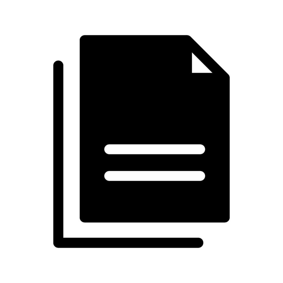 File Icon Symbol Design Illustration vector