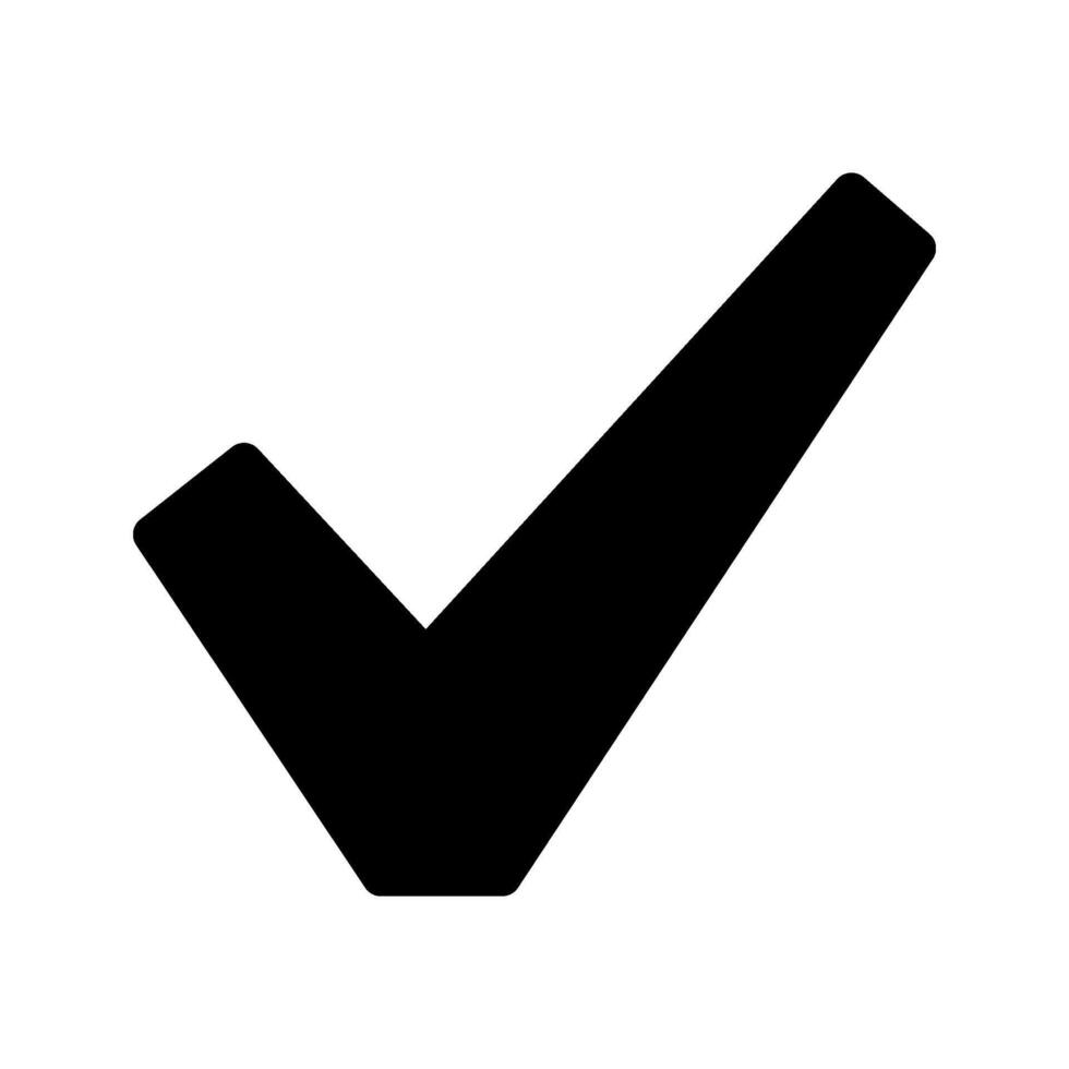 Check Icon Symbol Design Illustration vector