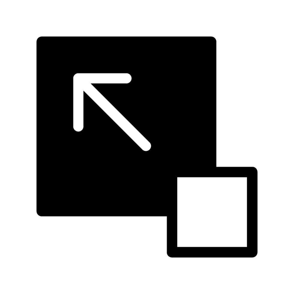 Resize Icon Symbol Design Illustration vector