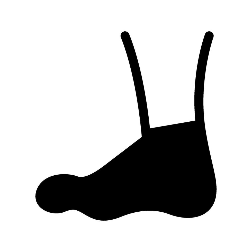 Foot Icon Symbol Design Illustration vector