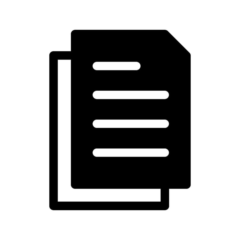 File Icon Symbol Design Illustration vector